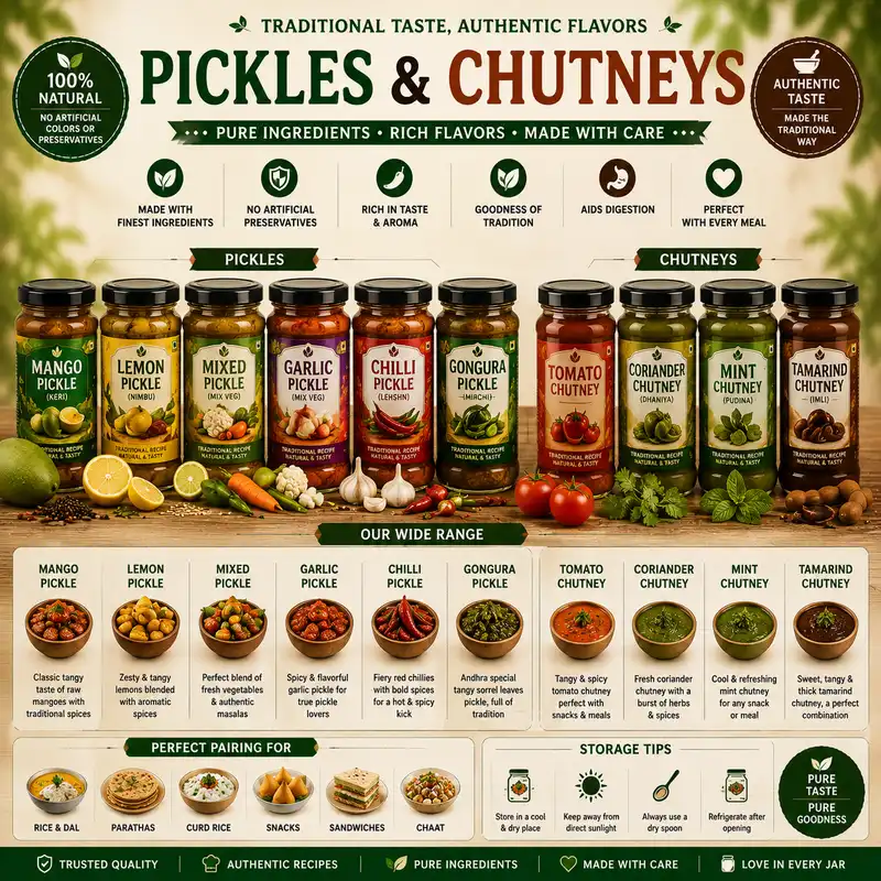 Pickles & Chutneys