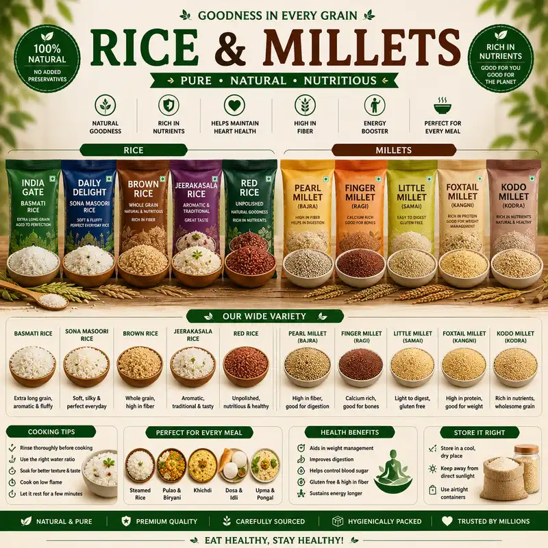 Rice & Millets