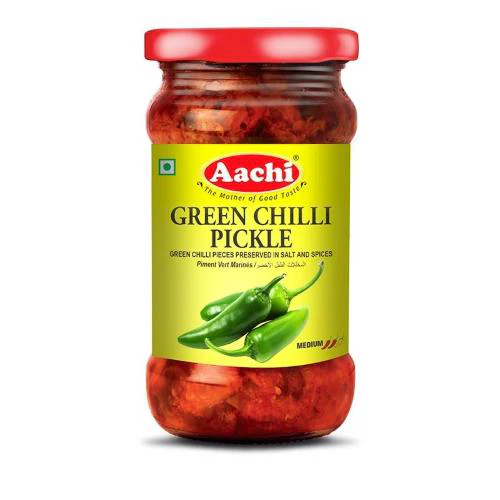 Aachi Green Chilli Pickle 300g