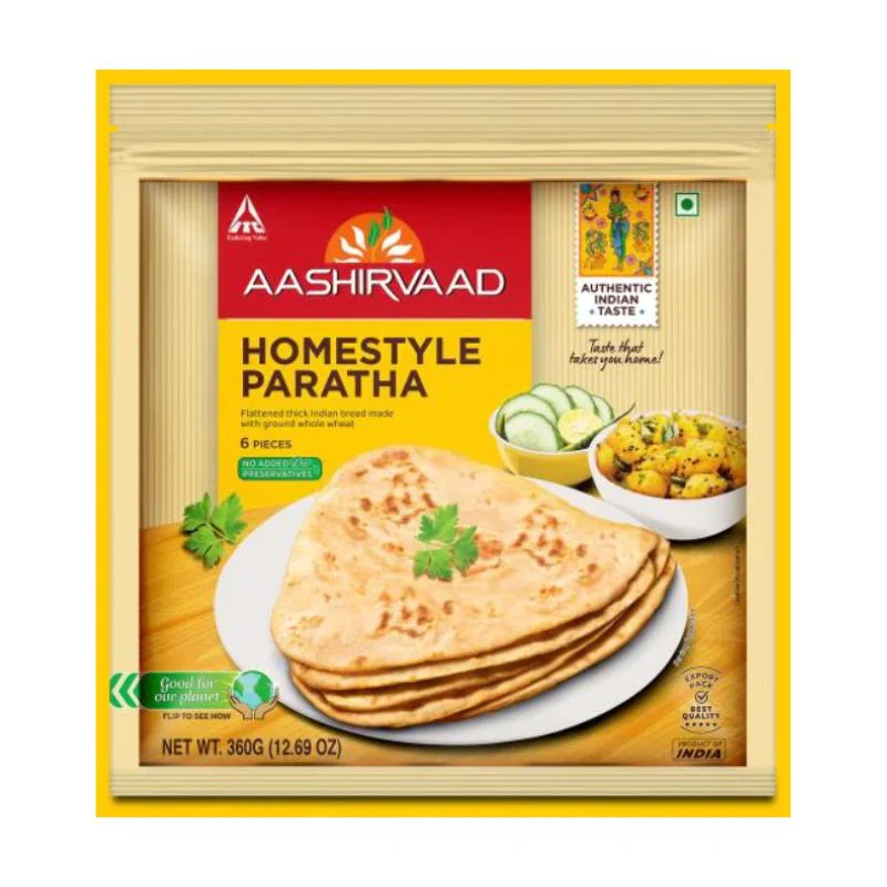Aashirvaad Home Style Paratha 360g