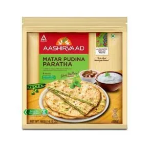 Aashirvaad Matar Pudina Paratha 400g