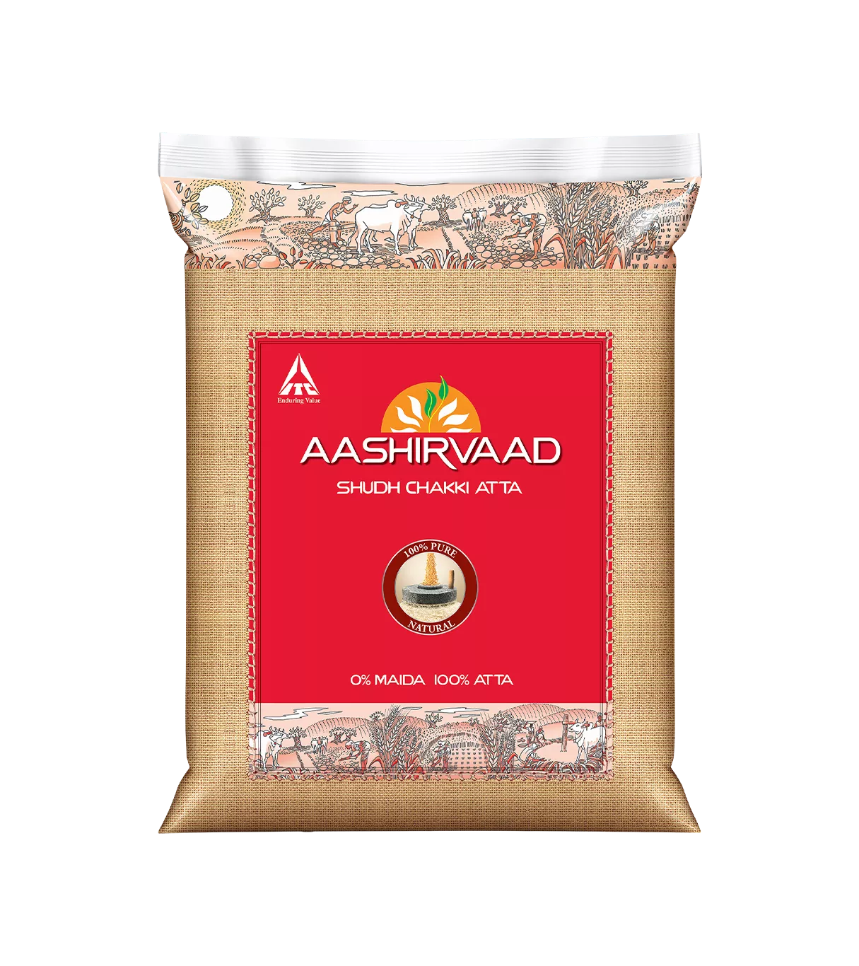 Aashirvaad Whole Wheat Atta 5kg