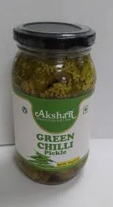 Akshar Green Chilli Pickle 400g