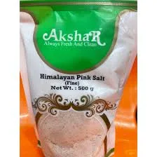 Akshar Pink Salt Fine 500g