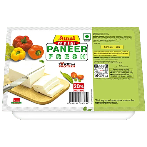 Amul Malai Paneer Cube 500g