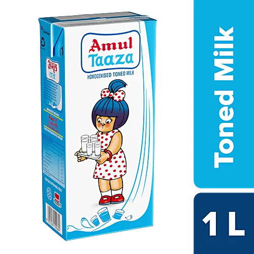 Amul Taaza Milk 1ltr