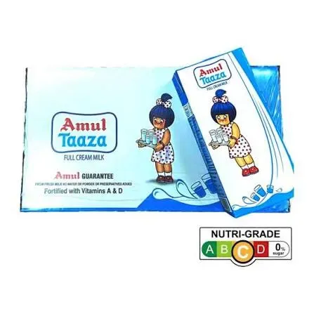 Amul Taaza milk ctn