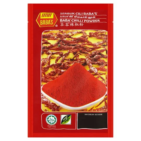 Babas Chilli Powder 125g