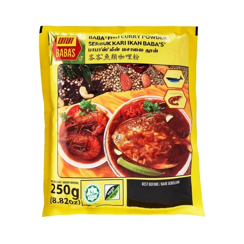 Babas Fish Curry Powder 125g