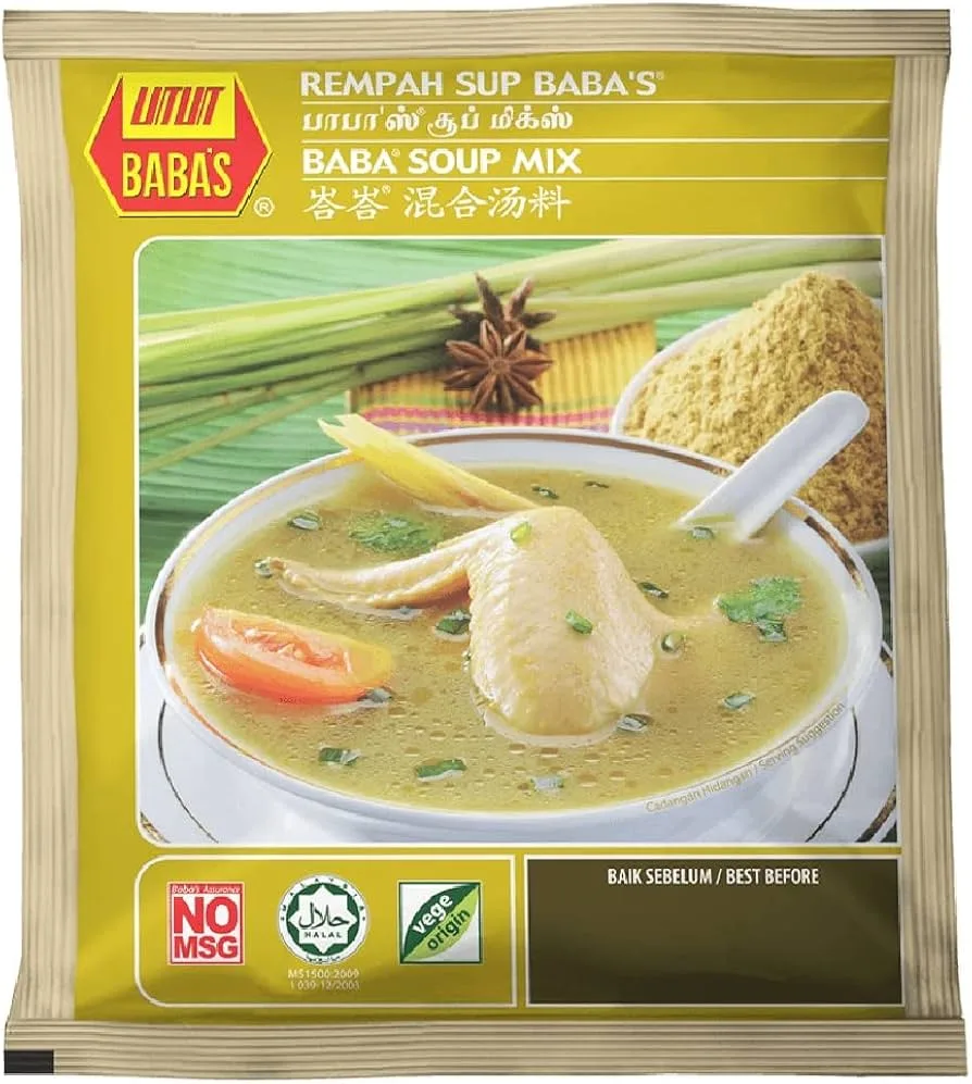 Babas Soup Mix 125g