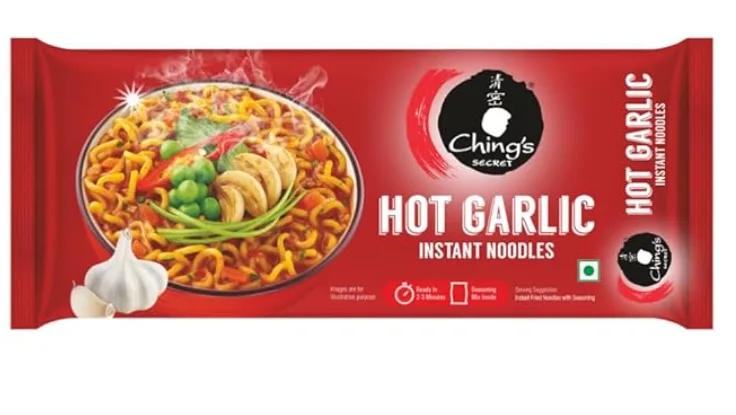Chings Hot Garlic Noodles 240g