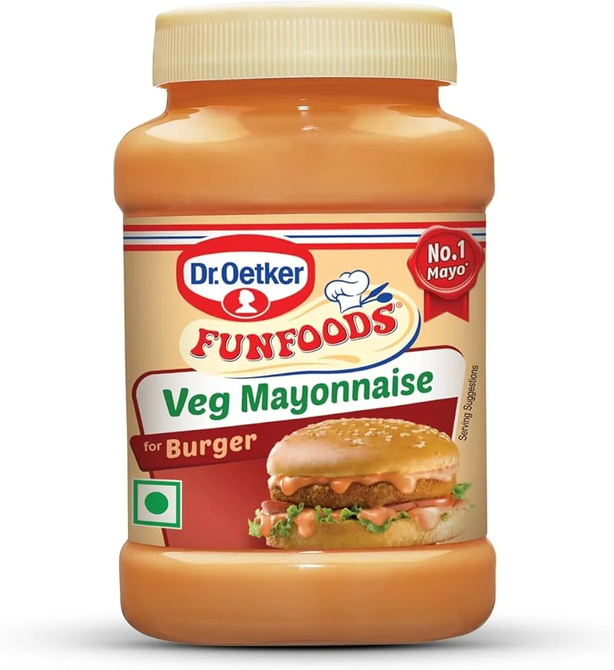 Fun food Veg Burger Mayonnaise 245g