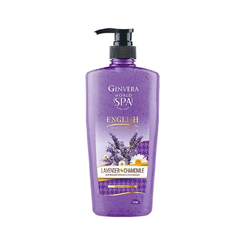 Ginvera Shower Scrub Lavender & Chamomile 750ml