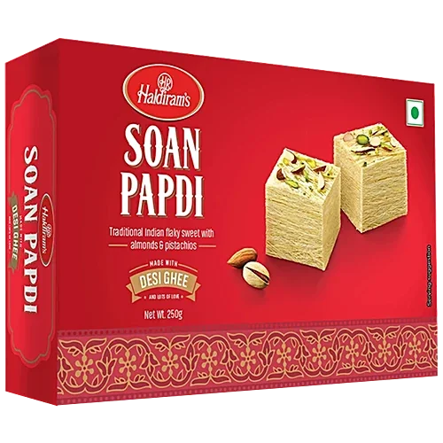 Hadirams Soan Papdi Desi Ghee 250g
