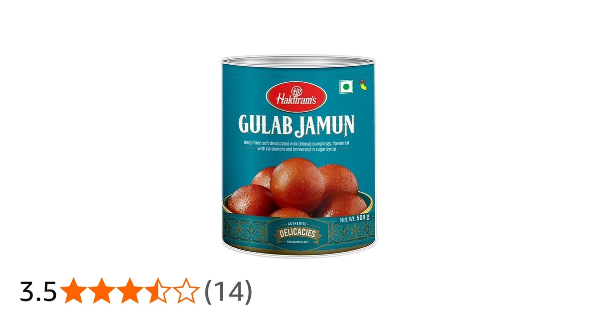 Haldirams Gulabjamun 500g