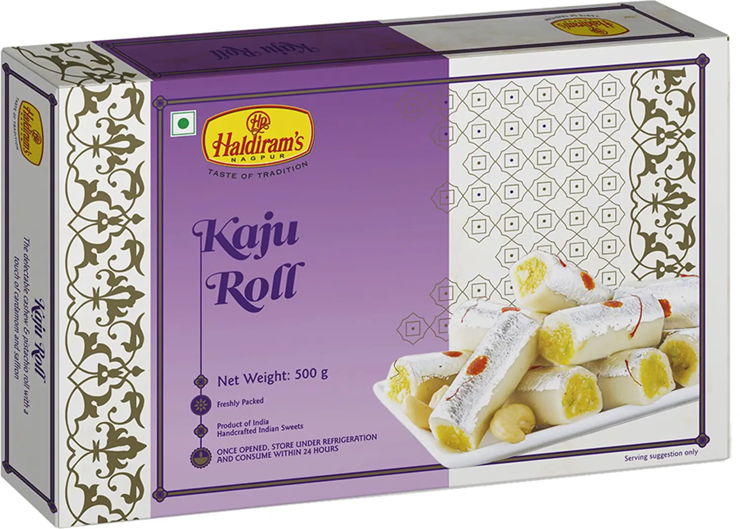 Haldirams Kaju Roll 400g