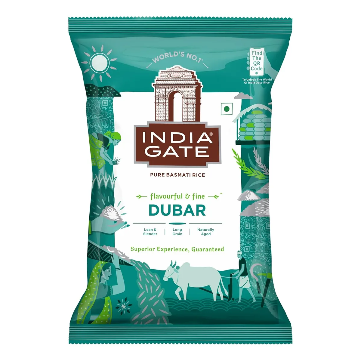 Indiagate Dubar Basmati Rice 1 Kg