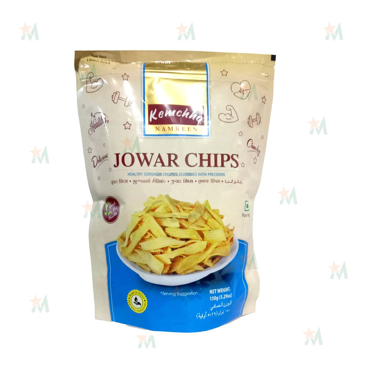 Kemchho Jowar Chips 150g