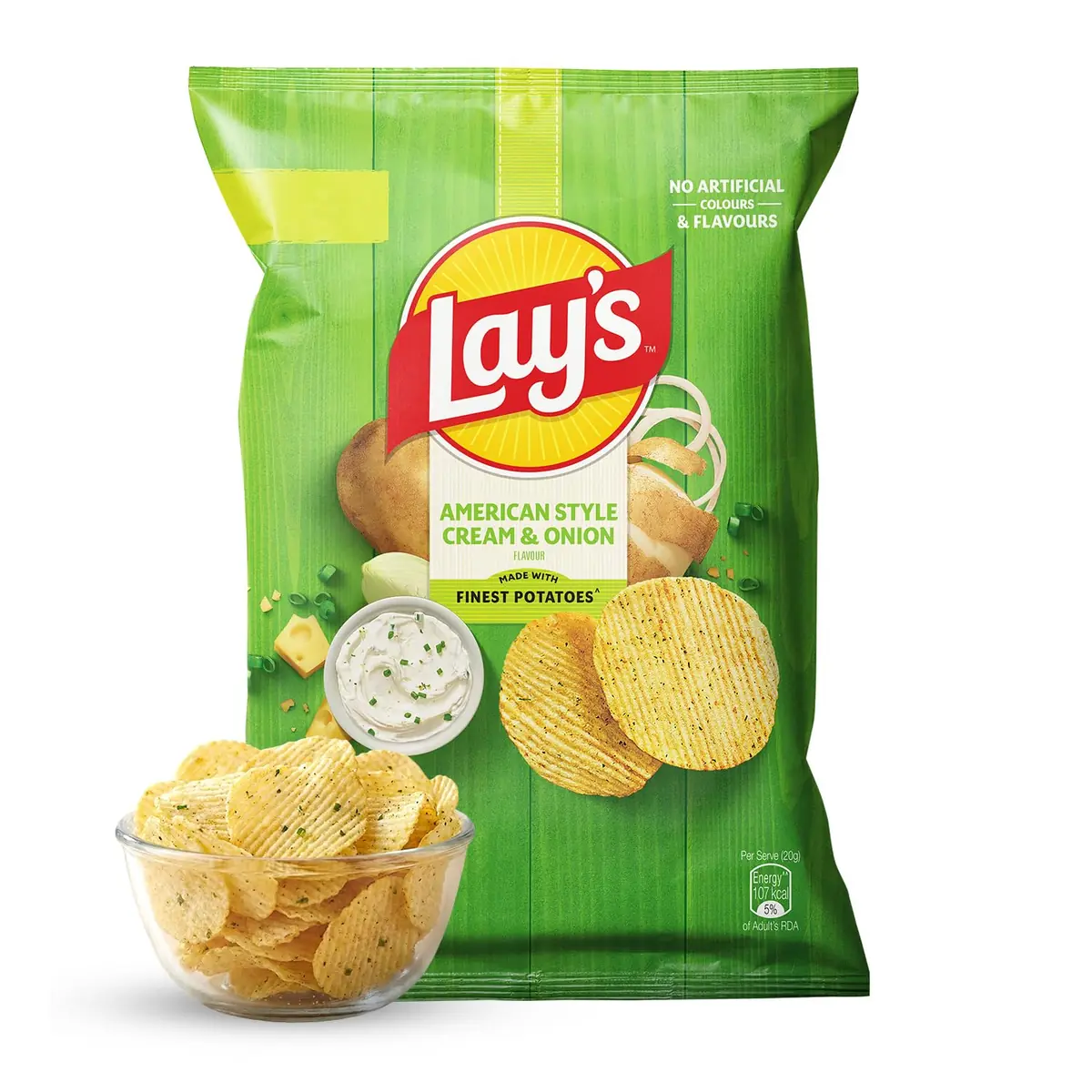 Lay's Cream & Onion 80g