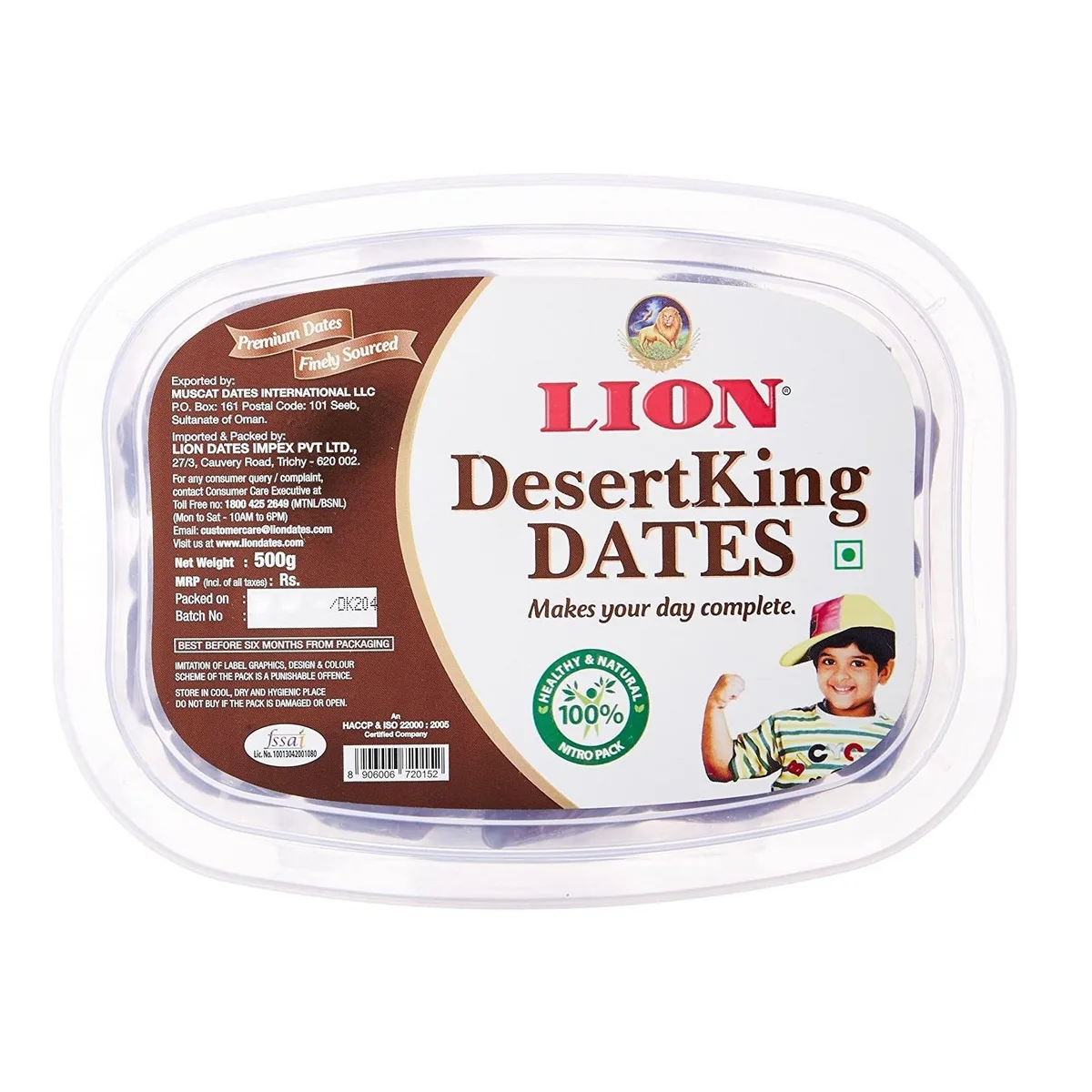 Lion Desertking Dates 500g