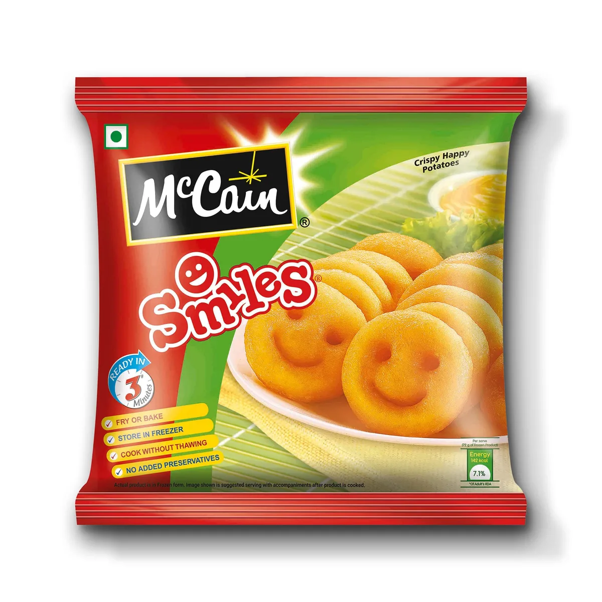 Mccain Smiles 415g