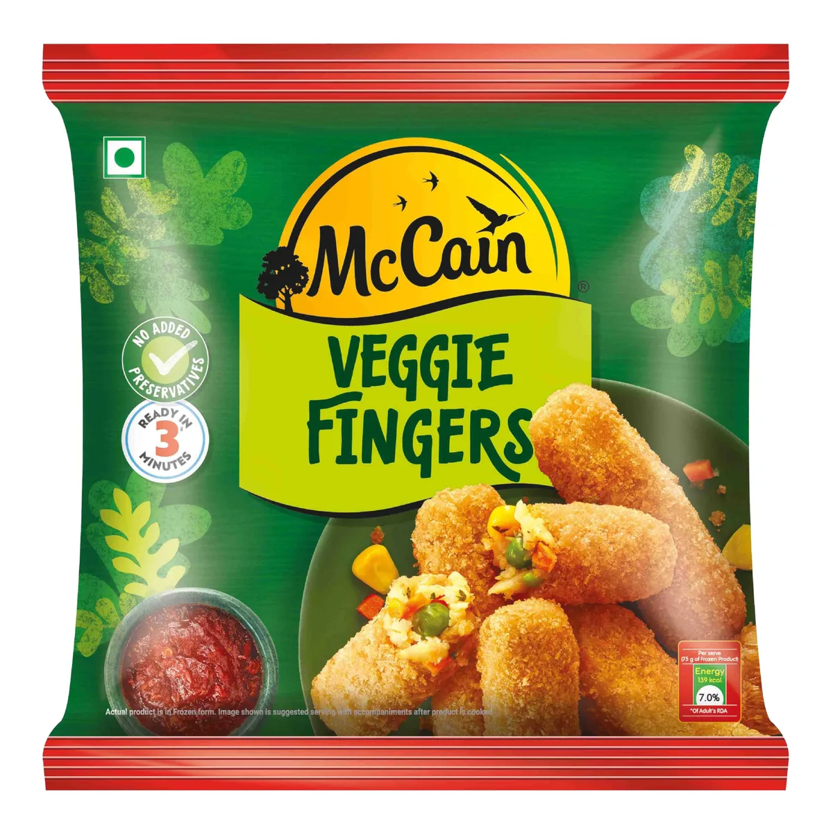 Mccain Veggie Fingers 400g