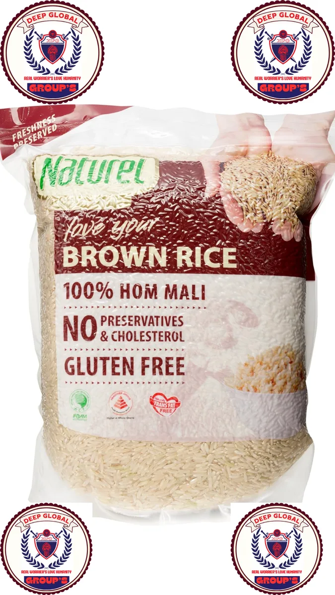 Natural land Brown Rice 2kgh