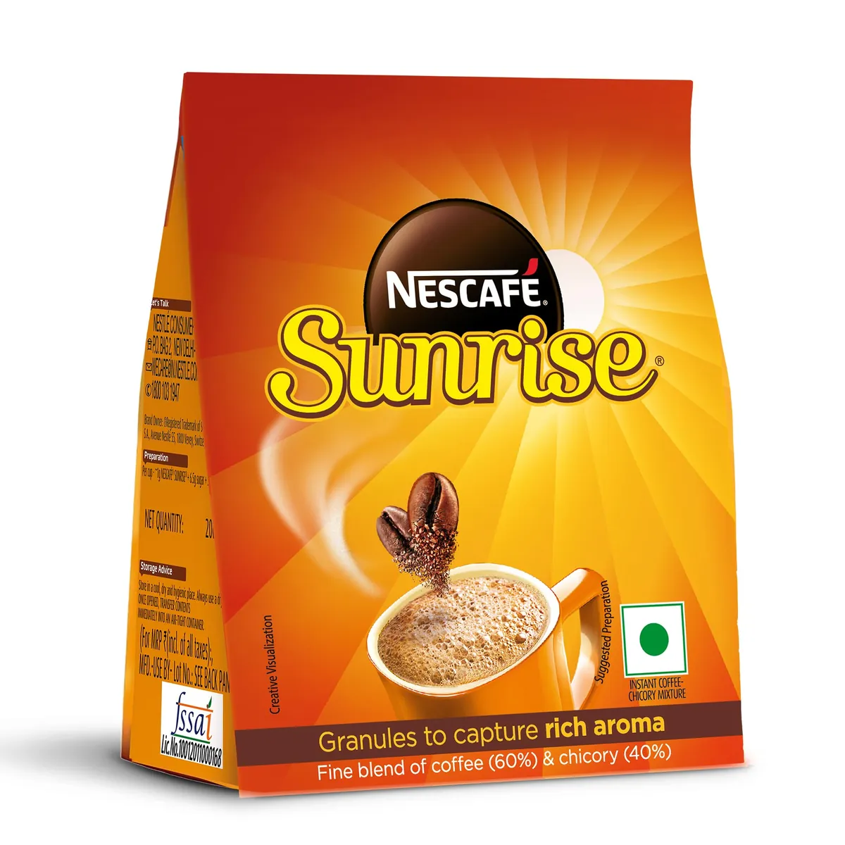 Nescafe Sunrise Instant Coffee 200g