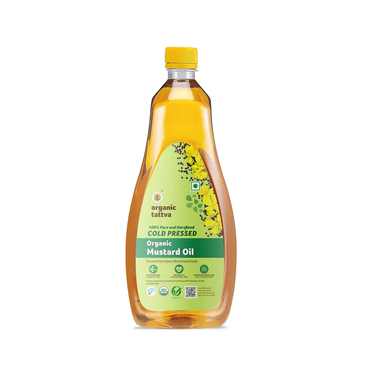Organic Tattva Mustard Oil 1ltr