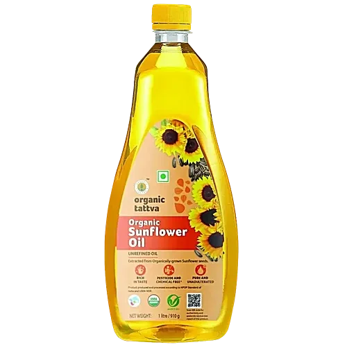 Organic Tattva Sunflower Oil 1ltr