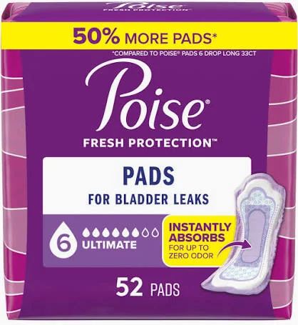 Poise Extra Plus Pad 10s