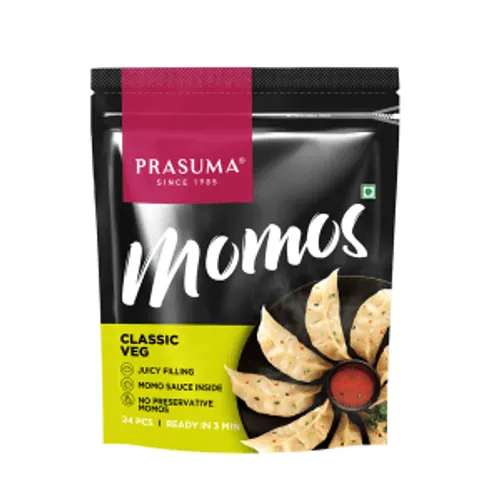 Prasuma Momos Classic Veg 590g