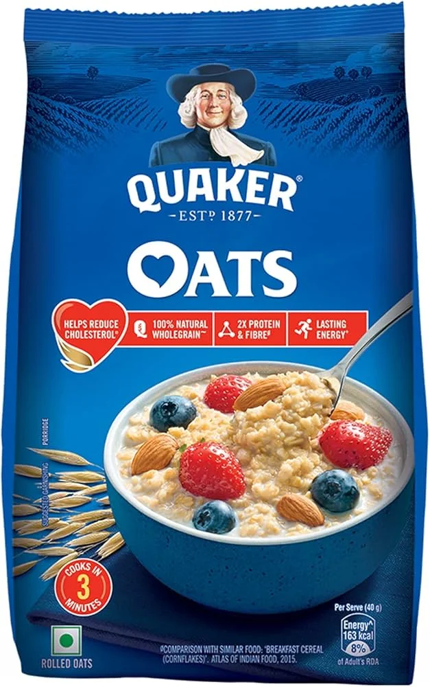 Quaker Oats Plain 400g