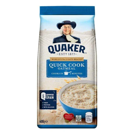 Quaker Quick Cook Oatmeal 400g