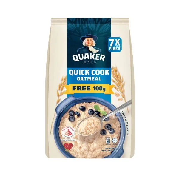 Quaker Quick Cook Oatmeal 900g