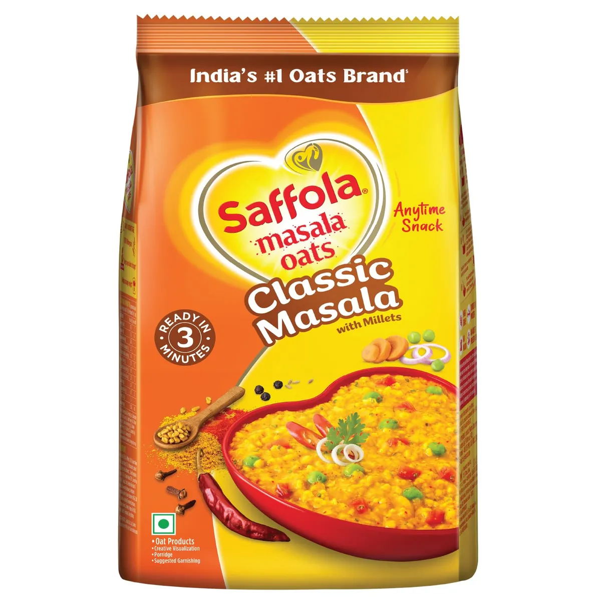 Saffola Masala Oats Classic 500g