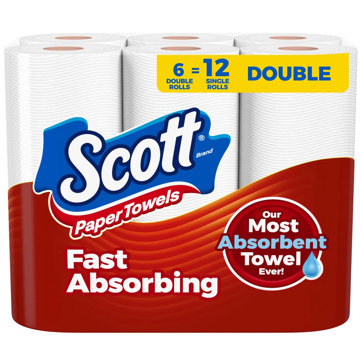 Scott Kitchen Towel 6 Roll