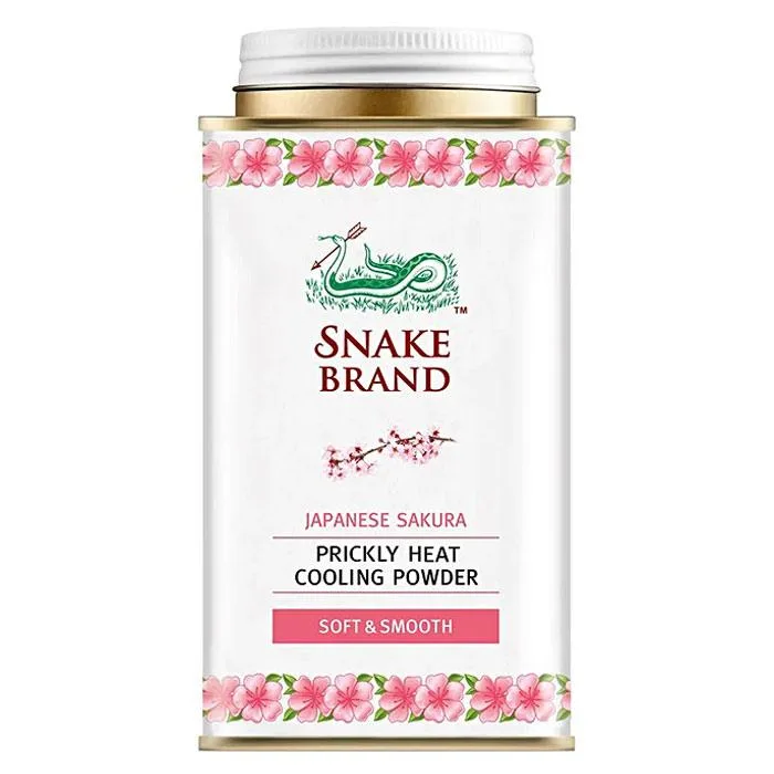 Snake Brand Prickly Heat Japanese Sakura Powder 140g