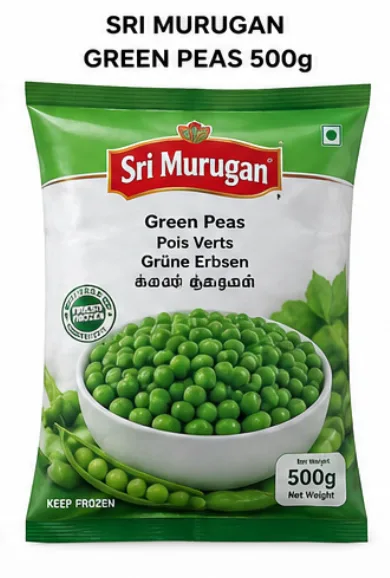 Sri murugan Green Peas 500g