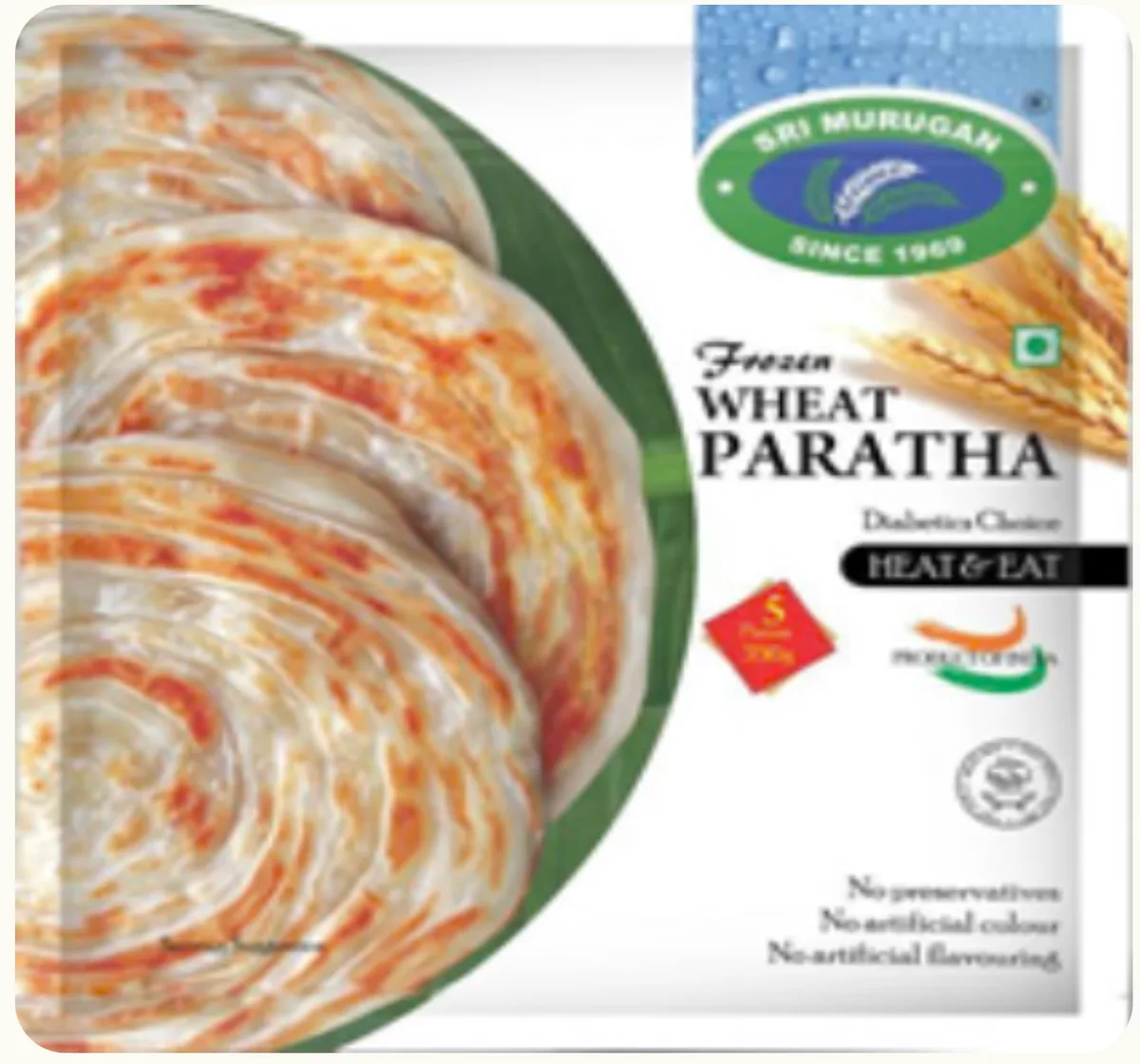 Sri murugan Wheat Paratha 350g