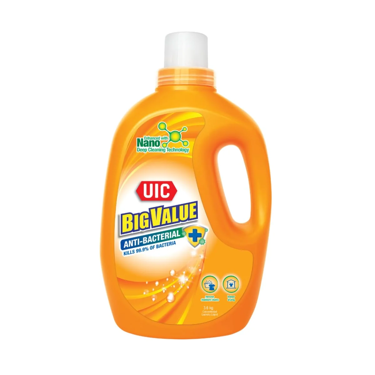 UIC Anti Bacterial Laundry Liquid 3.6kg