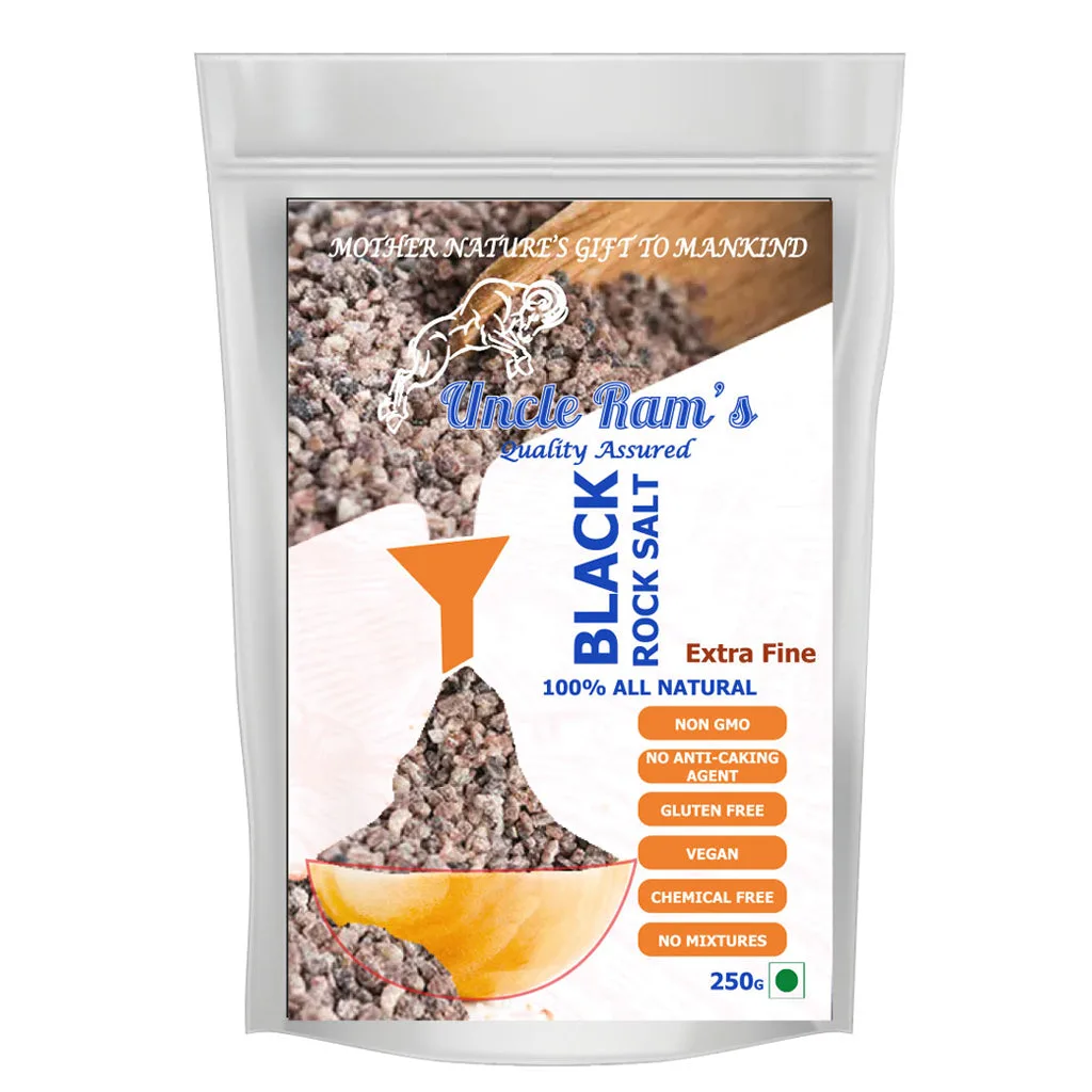 Uncle ram Black Rock Salt 250g