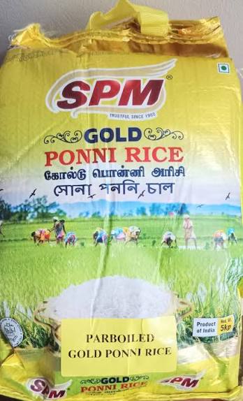 Spm Gold Ponni Rice 5kg